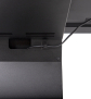 Infoterminal mit 32" Samsung-Bildschirm Schwarz - Verkabelung oben