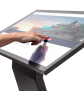 Infoterminal mit 32" Samsung-Bildschirm Schwarz - Touchscreen