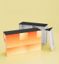 LEDUP Counter One Corner Set Lola - Aufbau