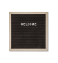 Letterboard Hellbraun - 30 x 30cm