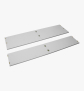 Leuchttheke Tribune Expo 150 cm - Thekenplatte und Zwischenboden