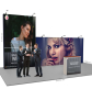 Messestand Faltdisplay Pop-Up MODULAR 105 - Abmessungen Messestand Faltdisplay Pop-Up MODULAR 105 - Abmessungen