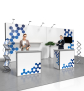 Messestand Multi-Frame W8 Form Messestand Multi-Frame W8 Form