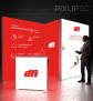 PIXLIP GO Kopf Messestand 4 x 2m