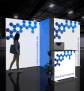 PIXLIP GO Kopf Messestand 4 x 2m