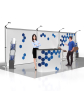Roll-Up Messestand - ROLL-UP MODULAR W5 - Gesamtansicht