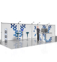 Roll-Up Messestand - ROLL-UP MODULAR W7 - Gesamtansicht