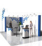Mobiler Messestand LONDON L3 - Gesamtansicht