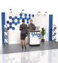 Mobiler Messestand LONDON W1 - Gesamtansicht