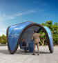 Aufblasbarer Pavillon Expo 4 x 4 m - Live 01