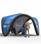 Aufblasbarer Pavillon Expo 5 x 5 m - Live 02