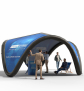 Aufblasbarer Pavillon Expo 6 x 6 m - Live 02