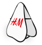 Beachbanner / Pop-Up Banner / Pop Out Banner Triangle - Größe M