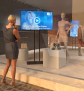 Digitales Schaufenster-Display mit Samsung-Bildschirm - Live 01