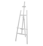 Staffelei aus Holz Weiß - Seitlich
