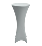 Stehtisch Husse Unifarben - Silbergrau 