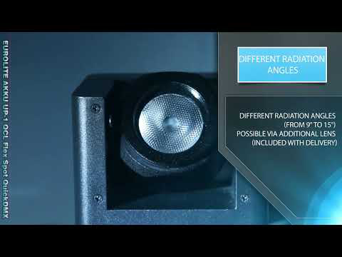 EUROLITE AKKU UP-1 QCL Flex Spot QuickDMX
