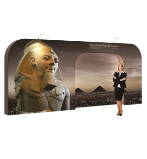 Faltwand Textil Evolution Wall 3D Gate A