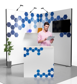 Messestand Multi-Frame L1 Form