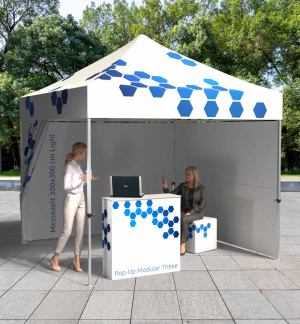 Faltzelt Maxxi Tent 3x3m Light