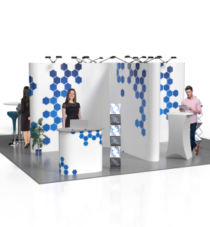 Mobiler Messestand S4 Form