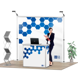 Messestand Roll-Up Modular W1 Form