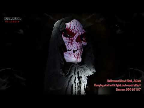EUROPALMS Halloween Blut Totenkopf, 80cm