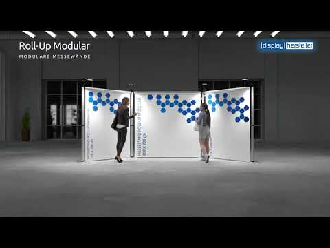 Roll-Up Aufsteller - Modular