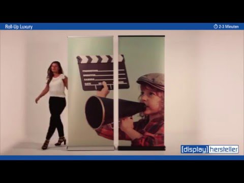 Roll-Up Schwarz - Luxury