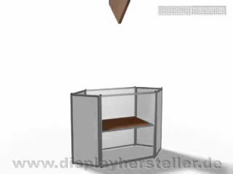 Aufsatz Sechsecktheke