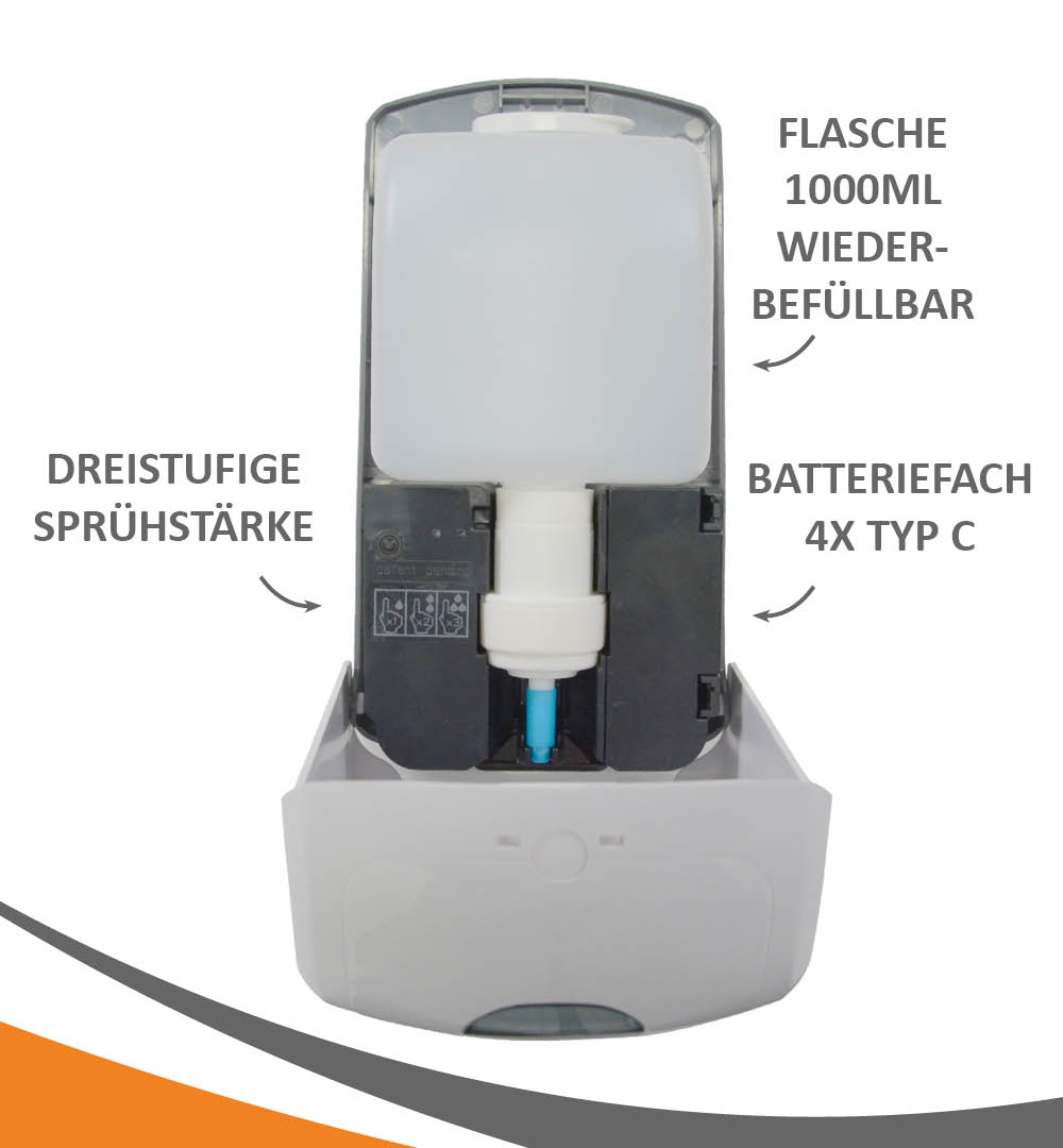 Desinfektionsständer Q Thermo mit Sensor