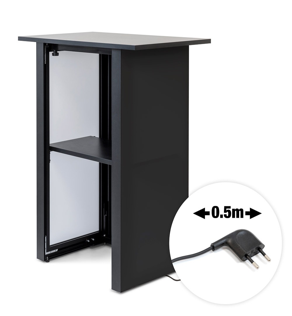 Digital Counter Futuro Vertikal mit 32" Samsung-Bildschirm - Stromkabel