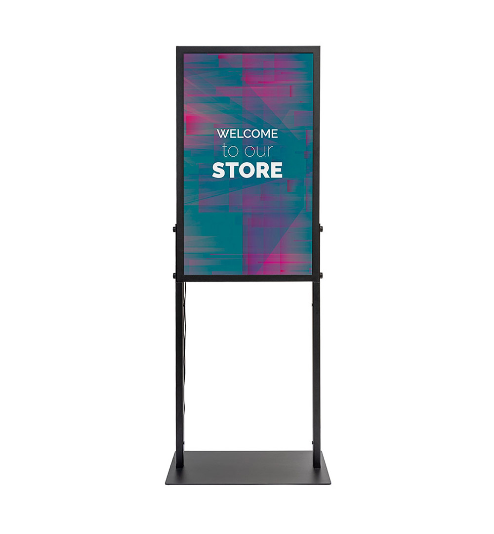 Digitale Infostele Sky Go mit 43" Samsung-Bildschirm - Live 02