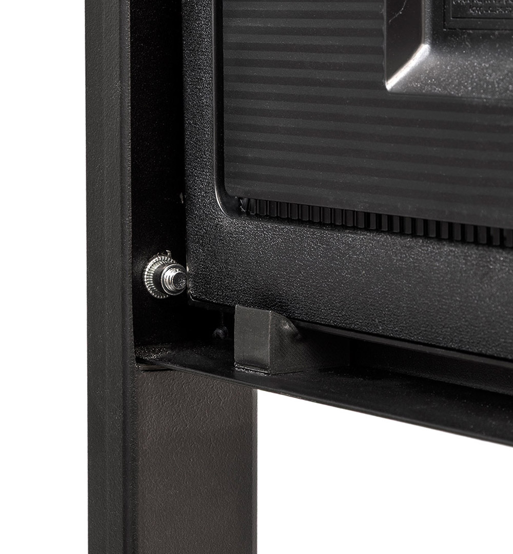 Digitale Infostele Sky Go mit 43" Samsung-Bildschirm - Rahmen Hinten