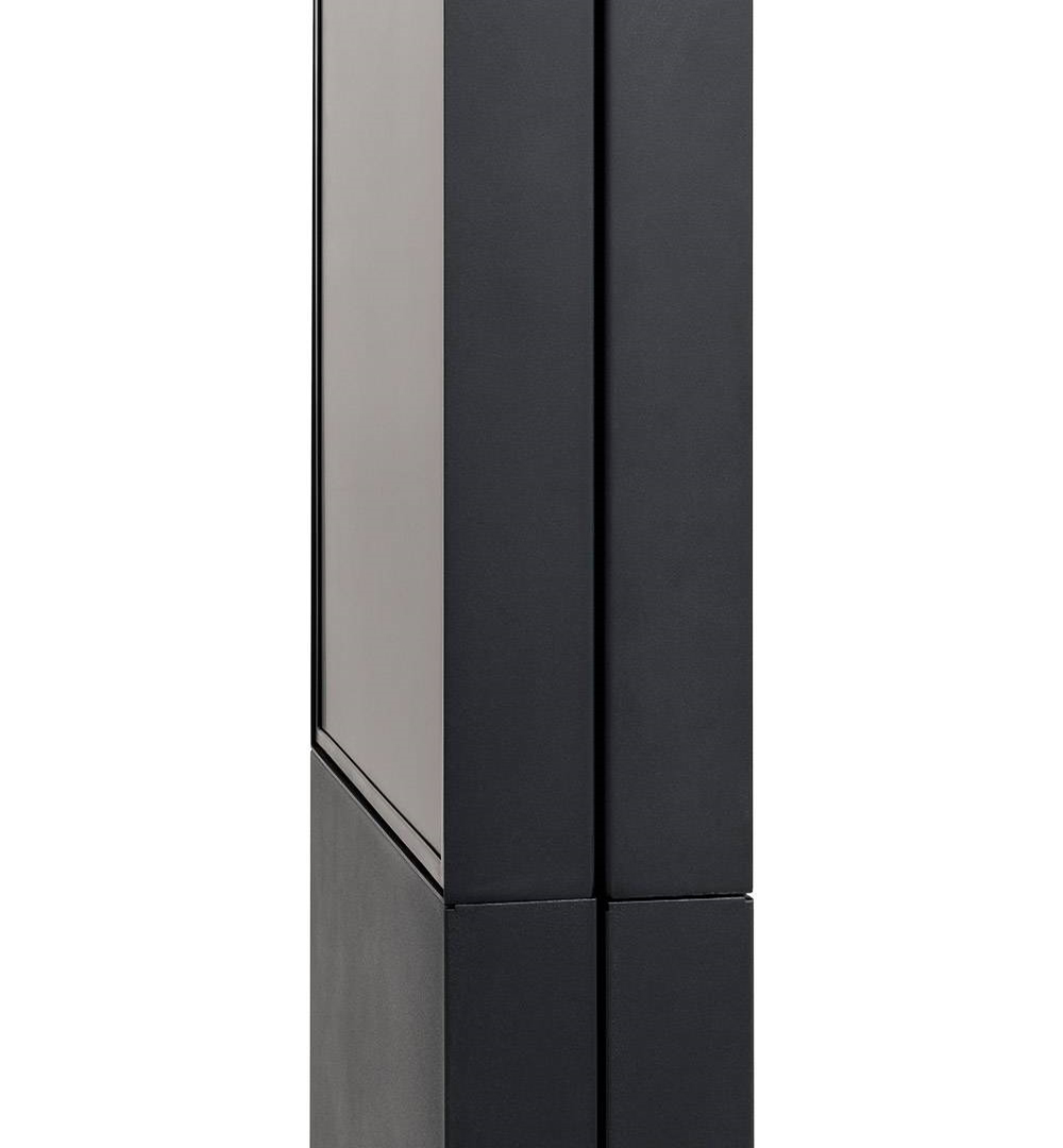 Digitale Smart Line Infostele doppelseitig mit Samsung-Bildschirm Schwarz - Gehäusemerkmale