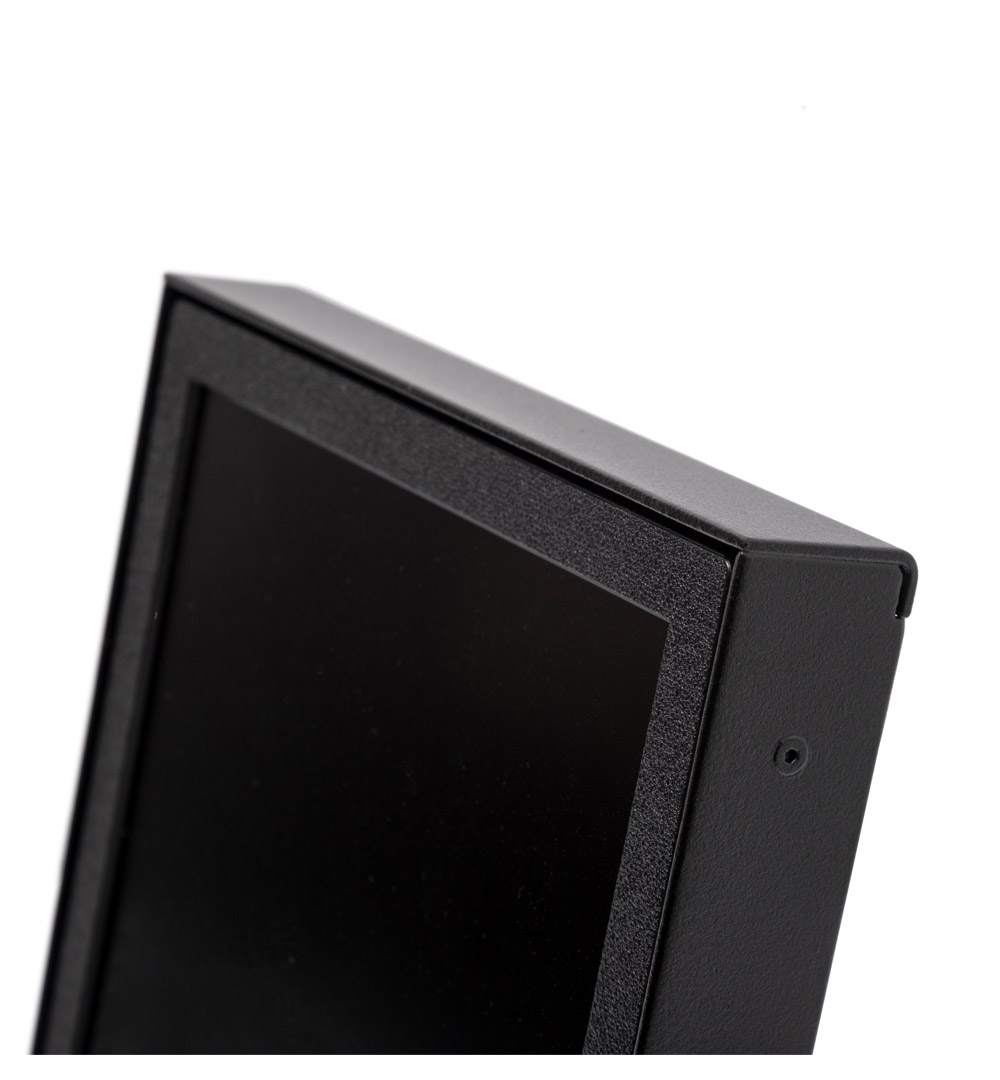 Digital Tischdisplay Nova - Rahmen im Detail