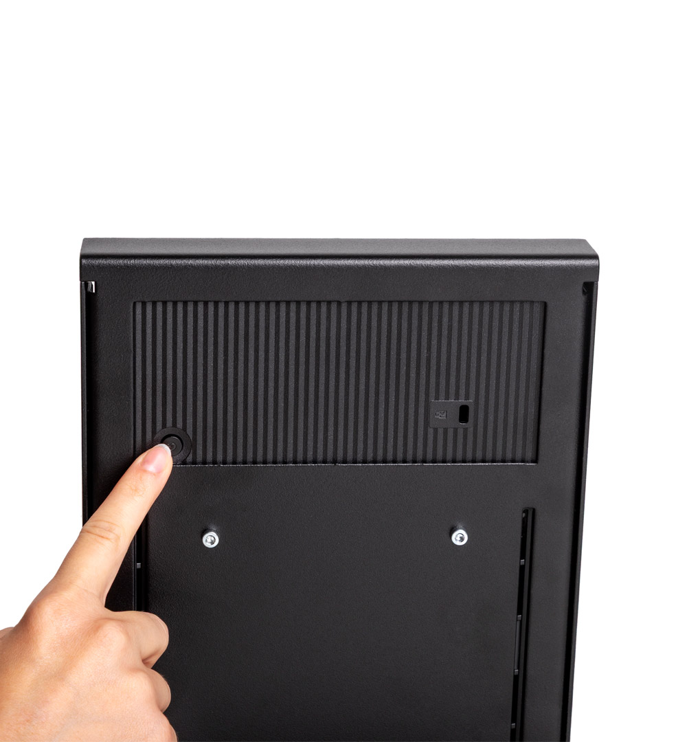 Digital Tischdisplay Nova - Rückseite