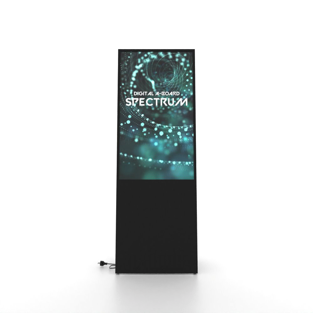 Digitaler Kundenstopper Spectrum mit 43
