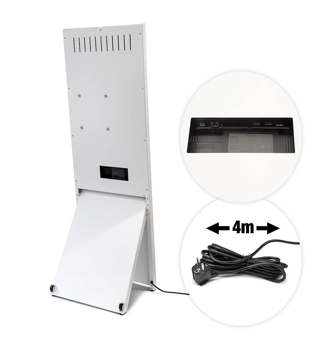 Digitaler Kundenstopper Spectrum mit 43