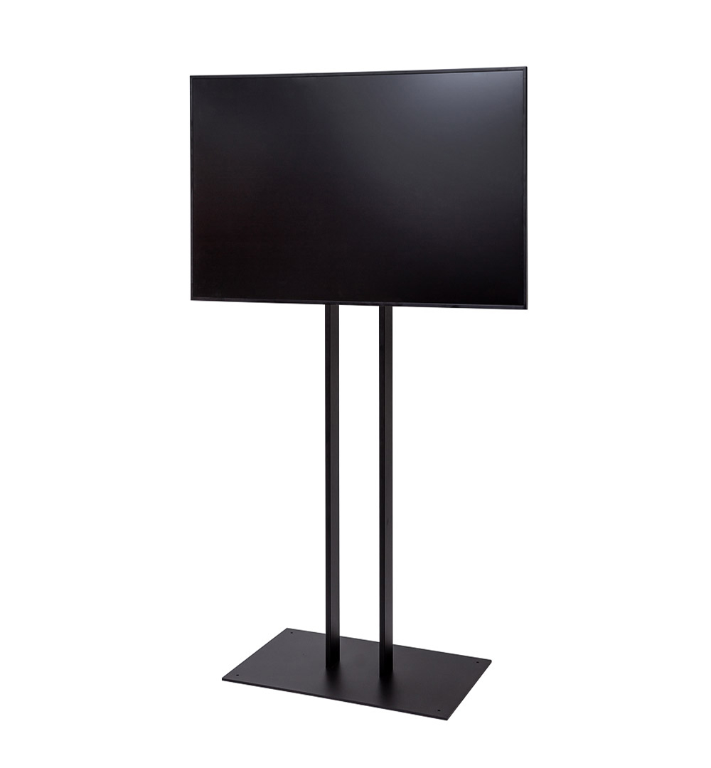 Digitales Schaufenster-Display mit Samsung-Bildschirm - Horizontale Vorderseite ohne Werbung