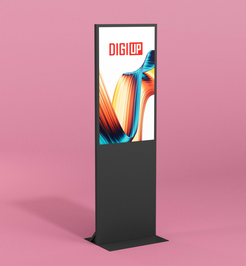 DIGIUP Stele - Schwarz