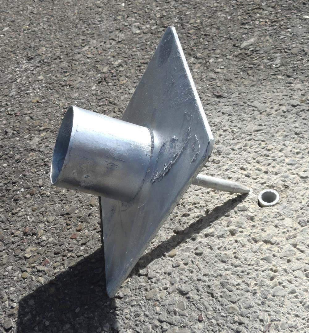 Sternzelt 6x5 - Bodenanker