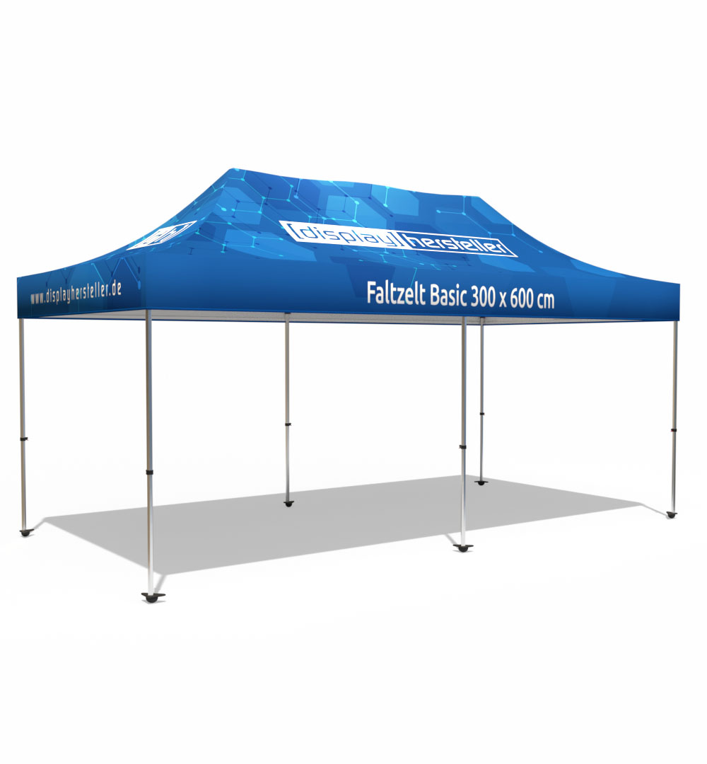 Faltzelt Basic 300 x 600 cm - Live 03 Faltzelt Basic 300 x 600 cm - Live 03