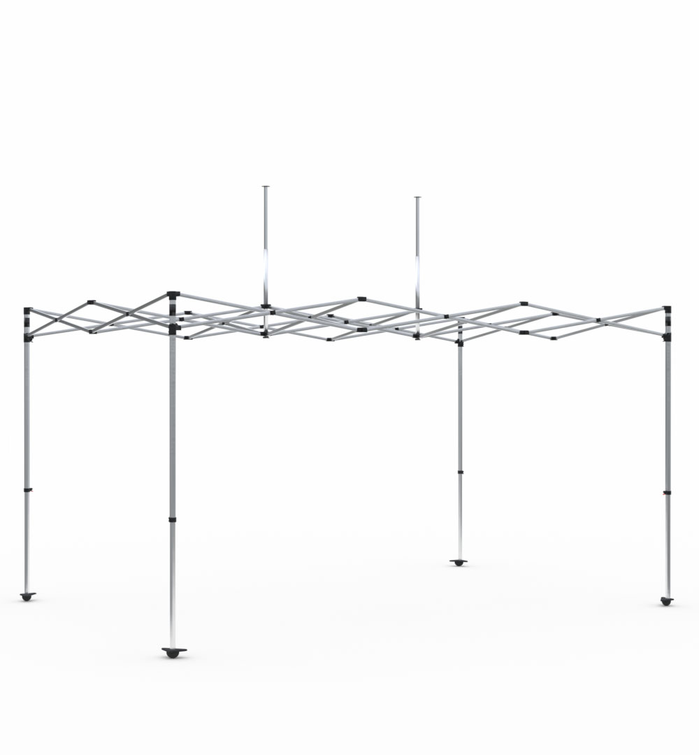 Faltzelt Basic 300 x 450 cm - Gestell