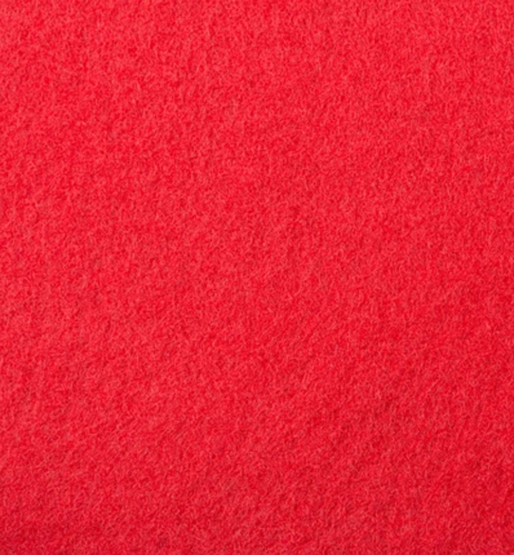 Messeteppich Flachfilz - rot
