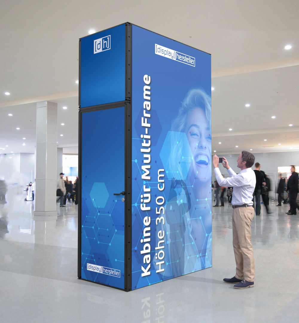 Kabine für Multi-Frame Höhe 350cm - Live 02 Kabine für Multi-Frame Höhe 350cm - Live 02