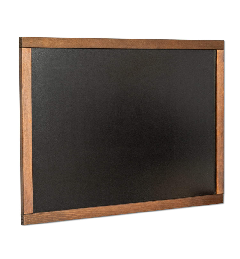 Kreidetafel aus Holz 47 x 79cm - Front im Querformat
