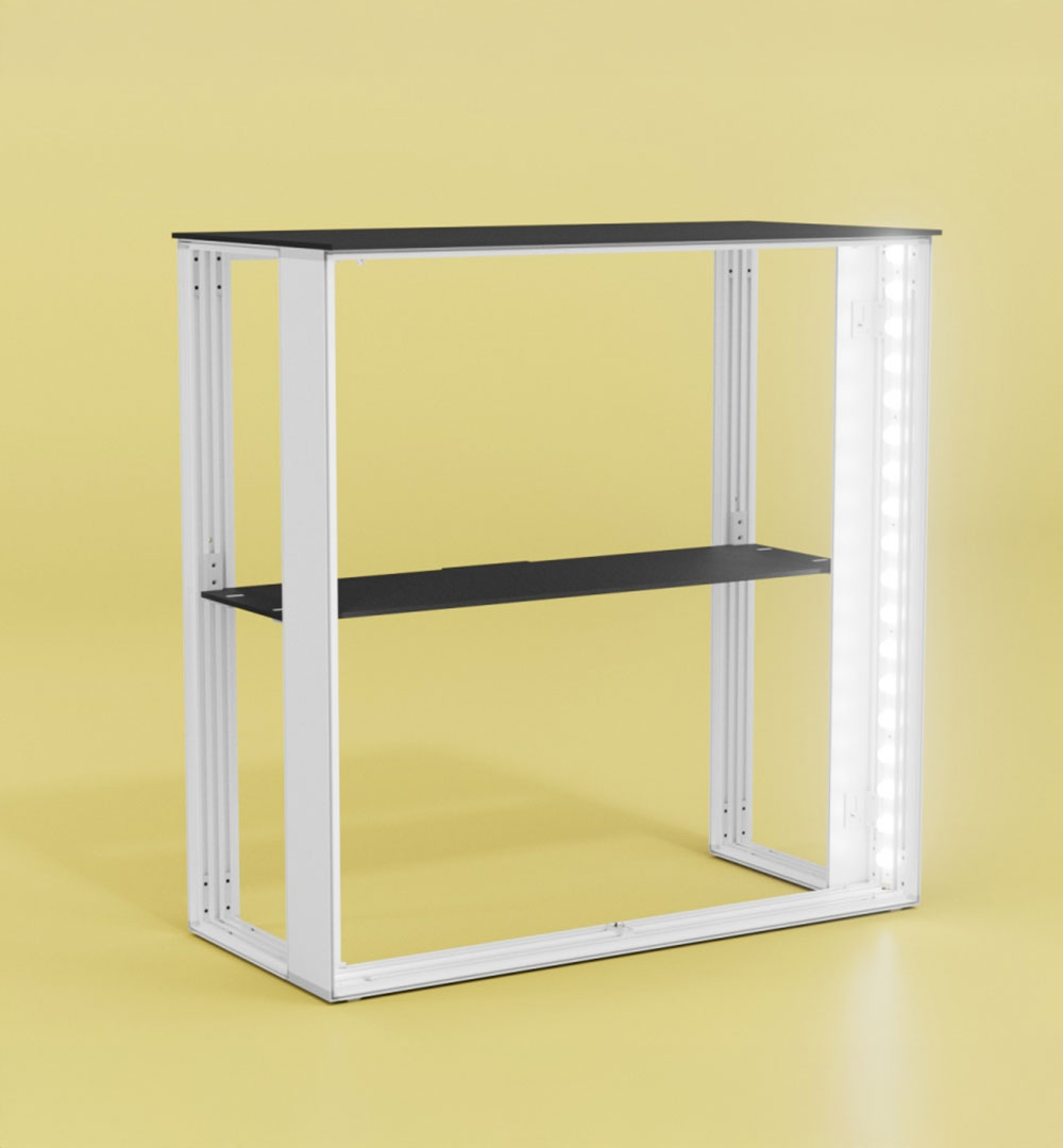 LEDUP Counter One - Gestell Beleuchtet LEDUP Counter One - Gestell Beleuchtet