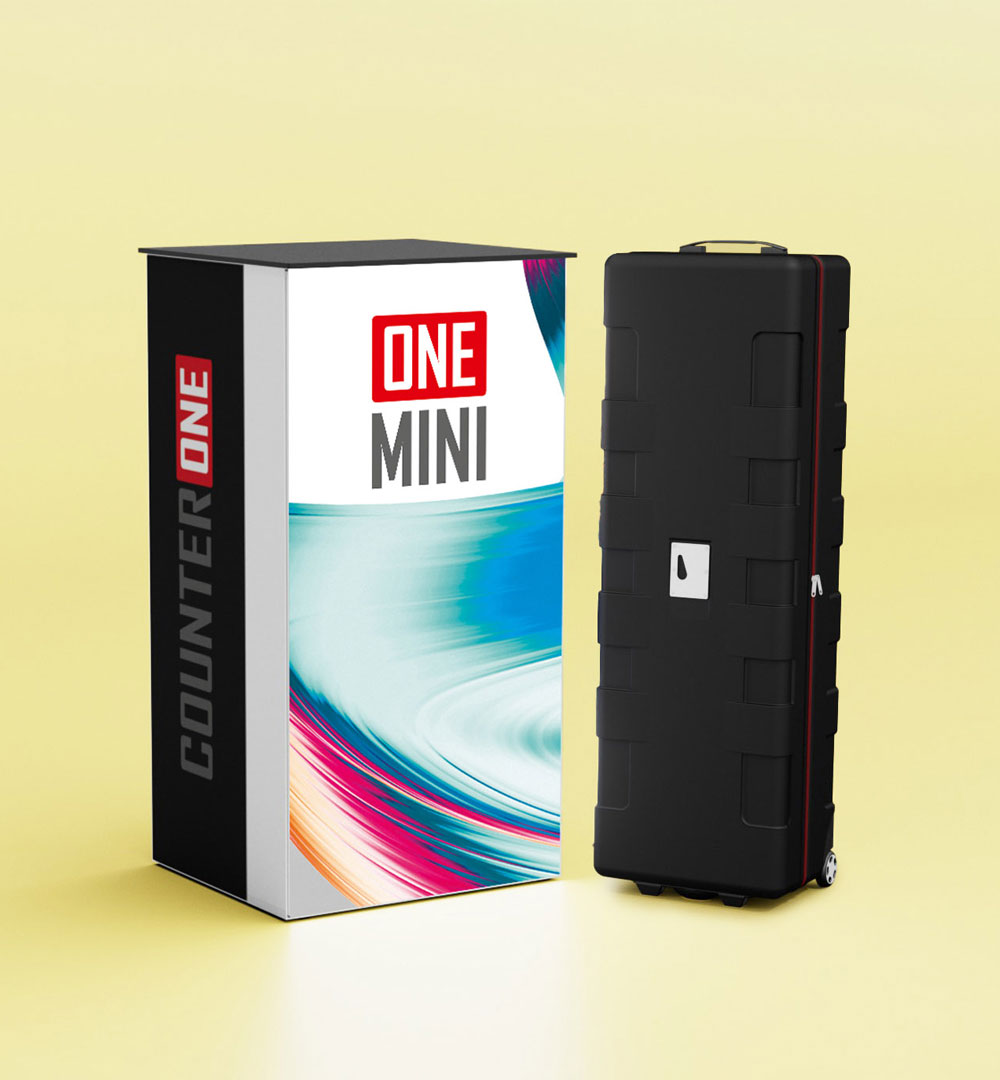 LEDUP Counter One Mini - inkl. Transportkoffer