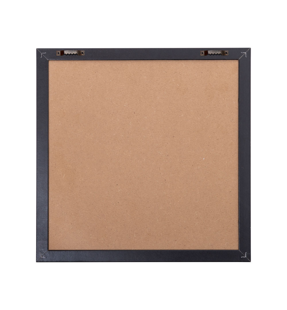 Letterboard Schwarz - Rückseite